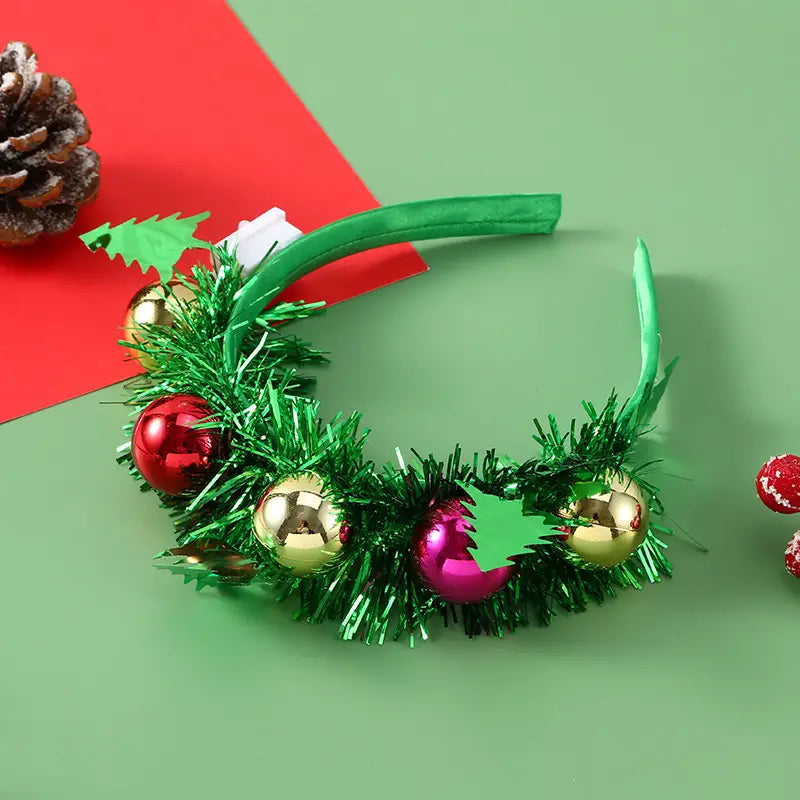 Serre Tete de Noel LED