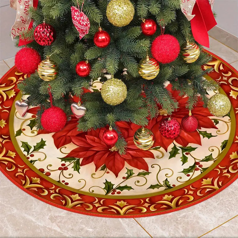 Cache pied pour sapin de noel