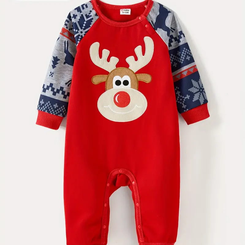 Pull de Noel Pour la Famille avec Motif Renne
