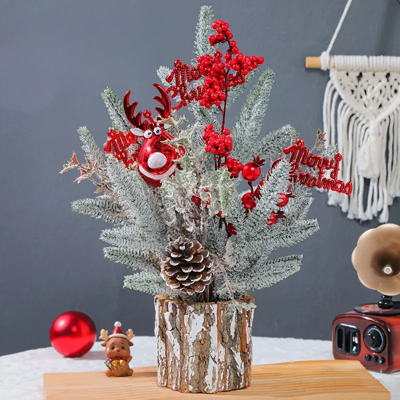 Deco Table Noel et Bois