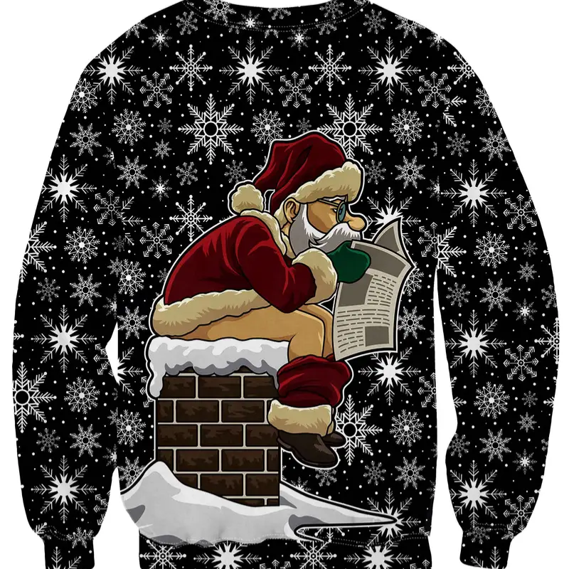 Sweat de Noel Homme Père Noel Original