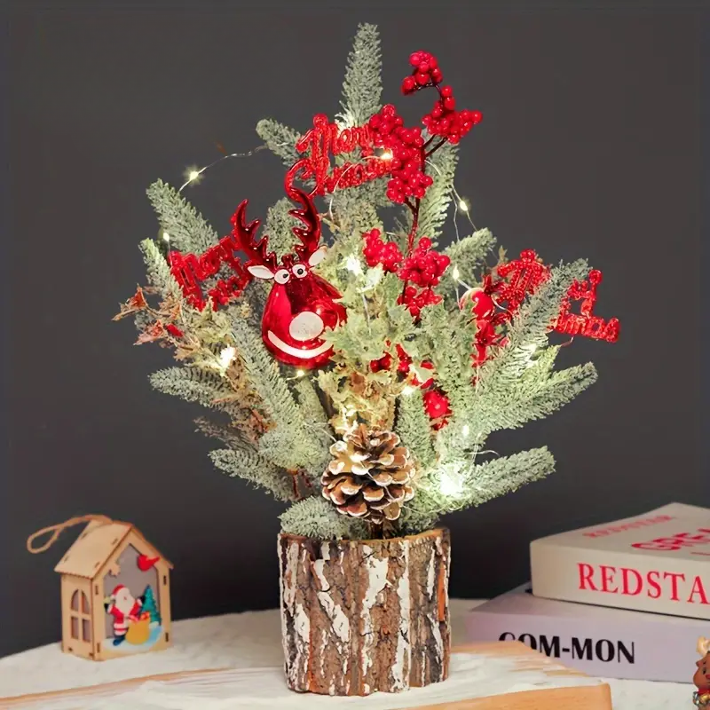 Deco Table Noel et Bois