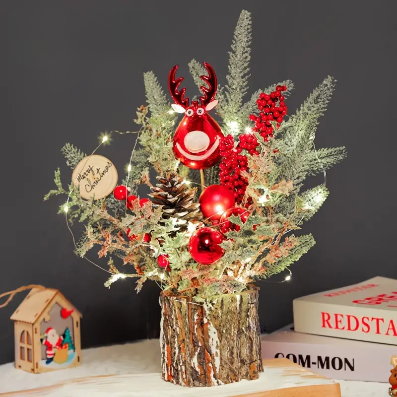Deco Table Noel et Bois