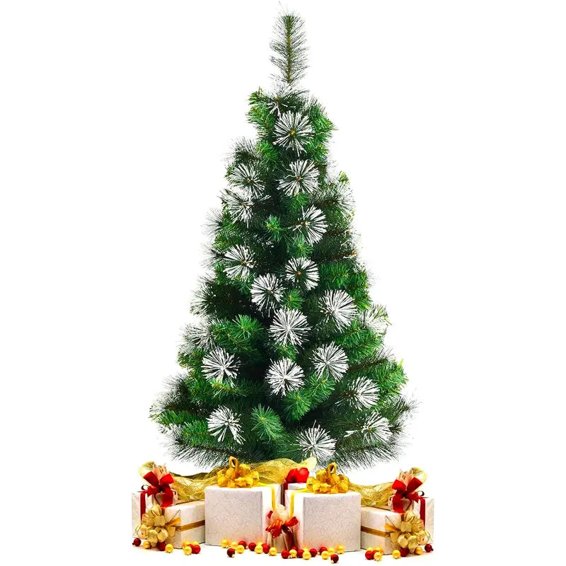 Faux sapin de noel avec support métallique pliable