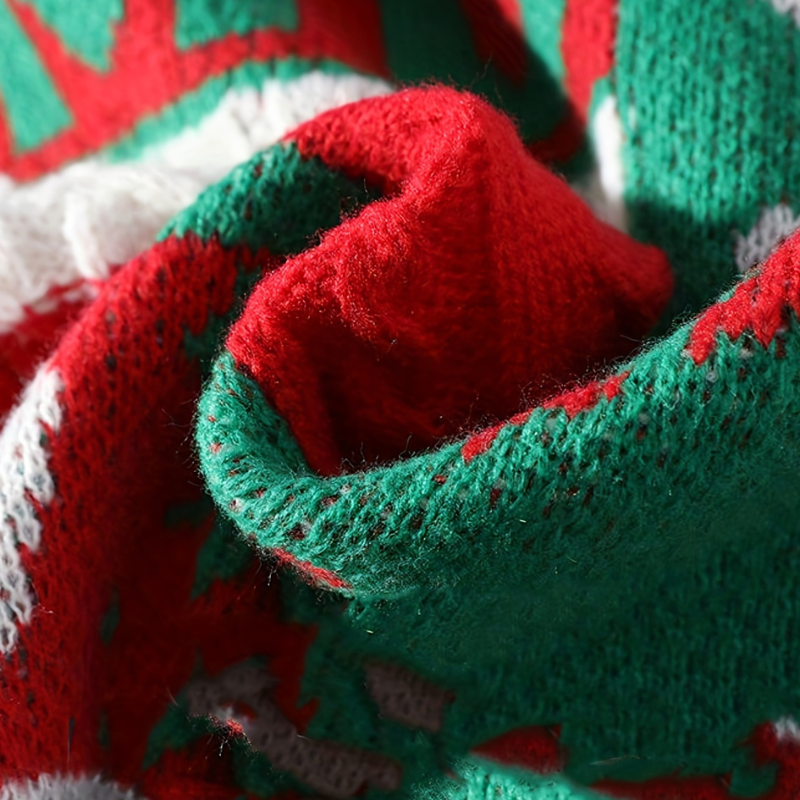Pull Rouge de Noel Pour Homme