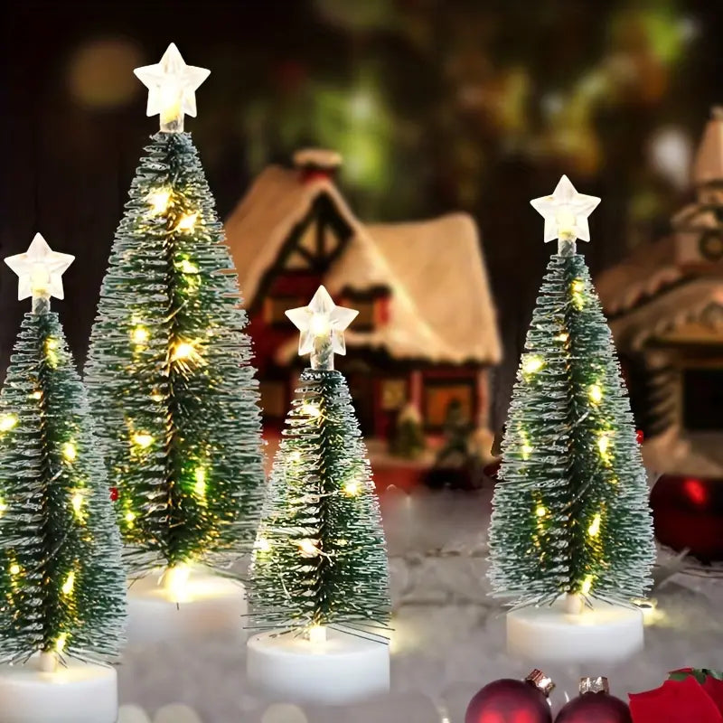 3 Petits Sapins de Noel Artificiel
