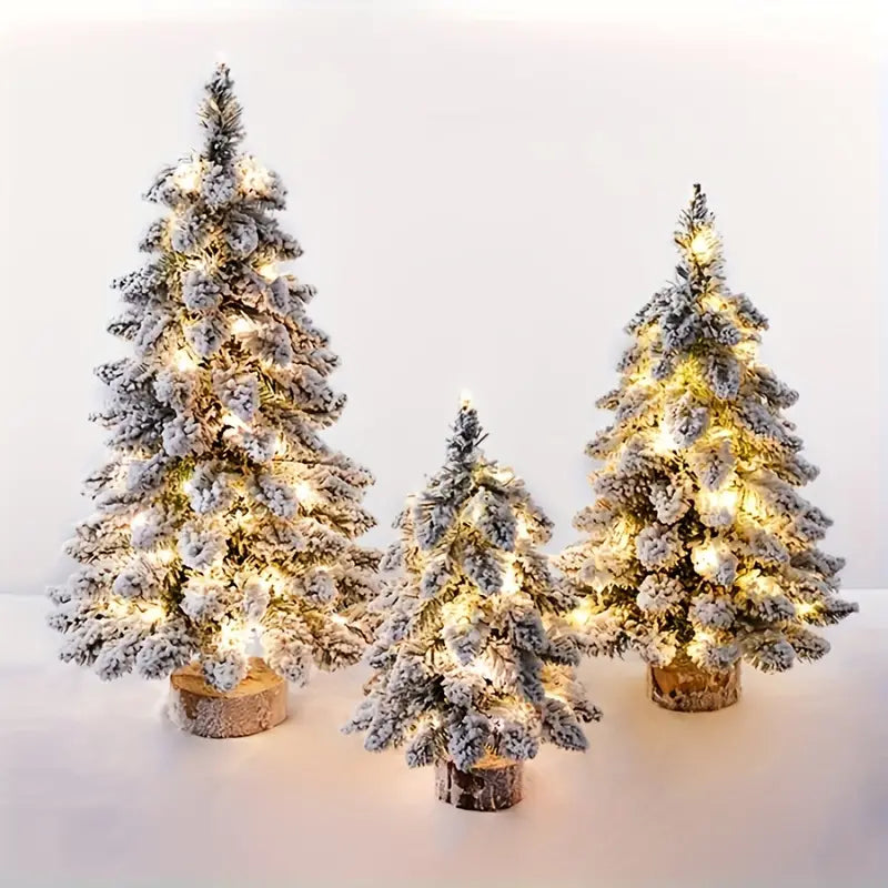 Sapin de Noel Blanc Lumineux