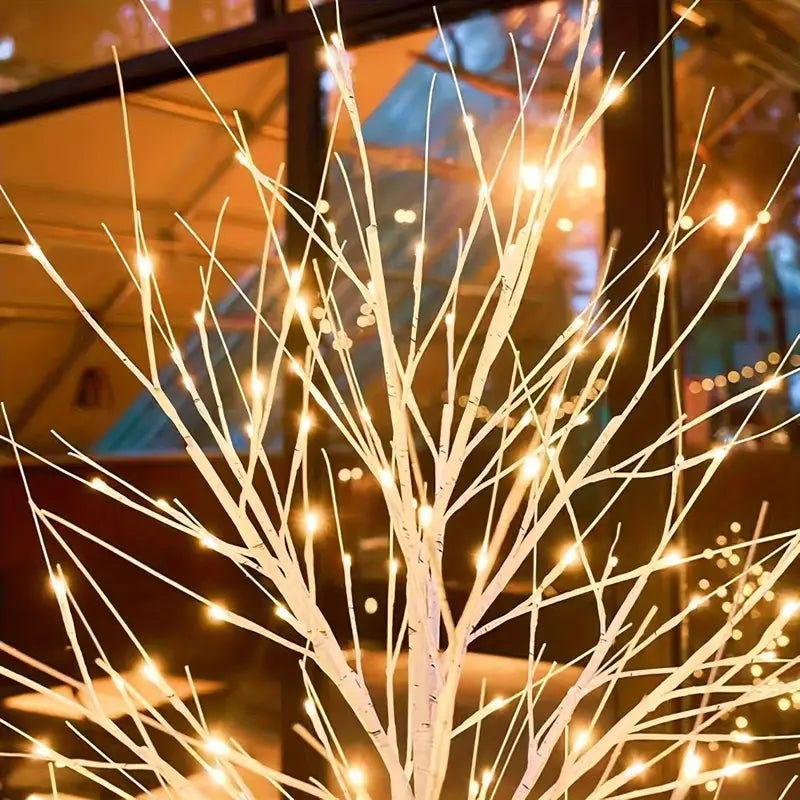 Sapin de Noel Extérieur Lumineux Blanc