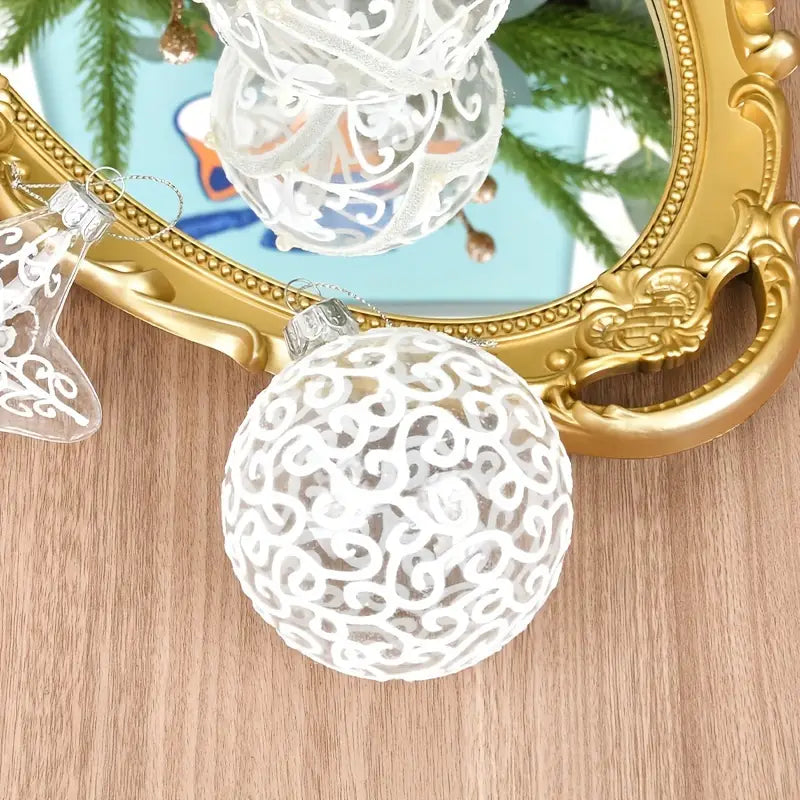 Boule de Noel en Verre (x3)