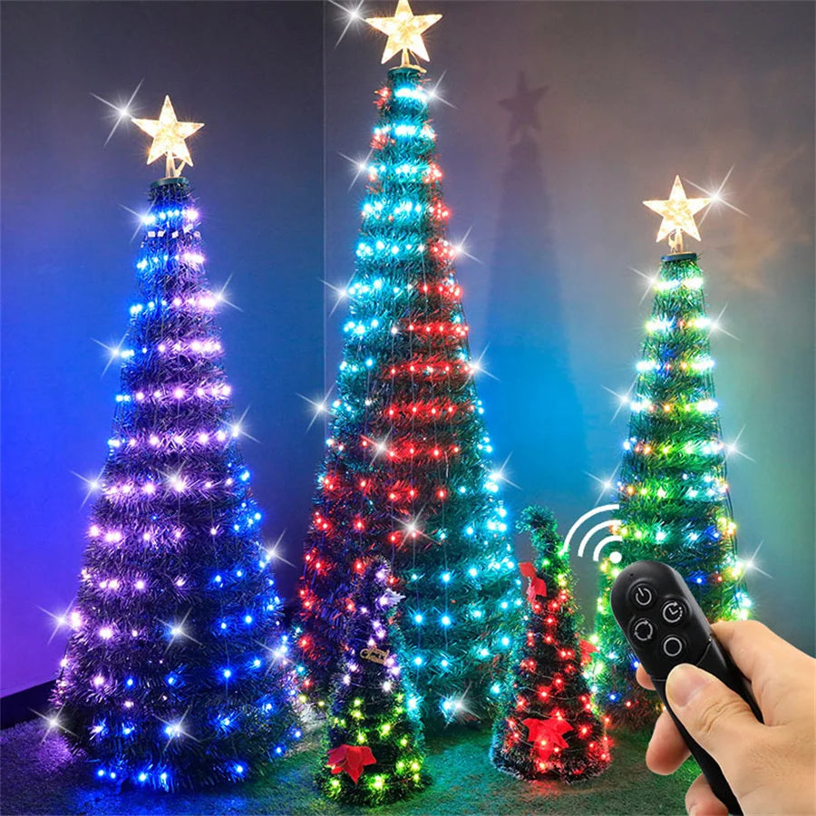 Arbre de Noël Lumineux à LED avec Télécommande