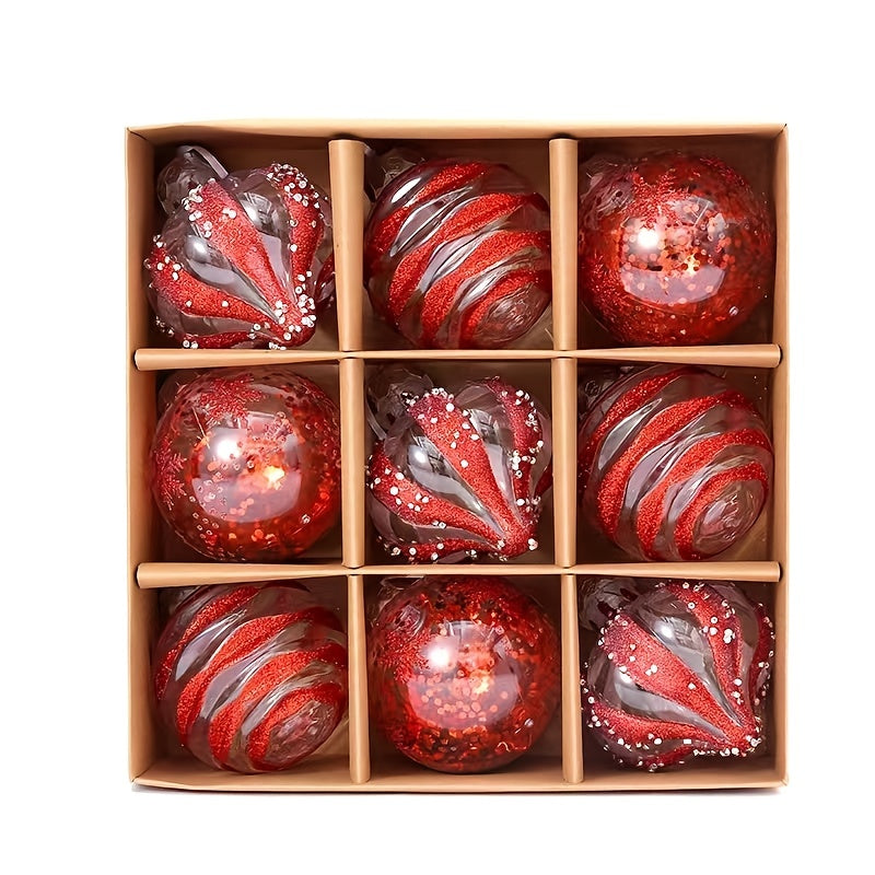 Boule de Noel en Verre (x9)