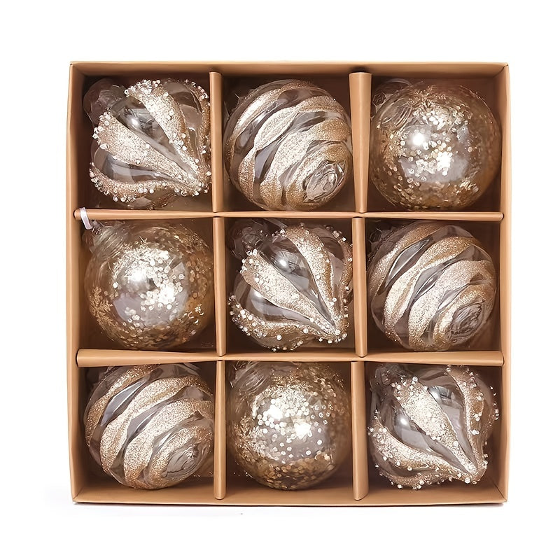 Boule de Noel en Verre (x9)