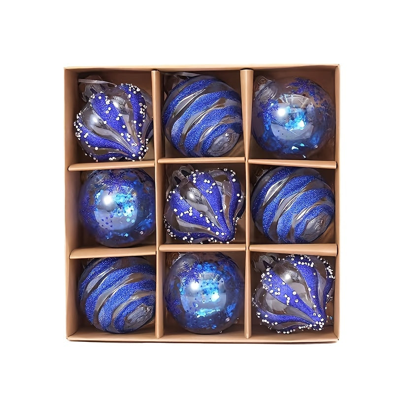 Boule de Noel en Verre (x9)