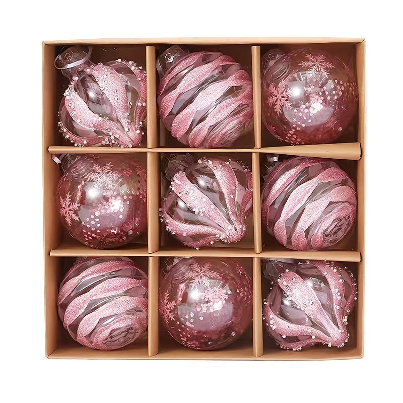 Boule de Noel en Verre (x9)