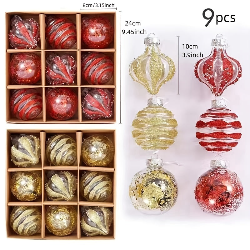 Boule de Noel en Verre (x9)