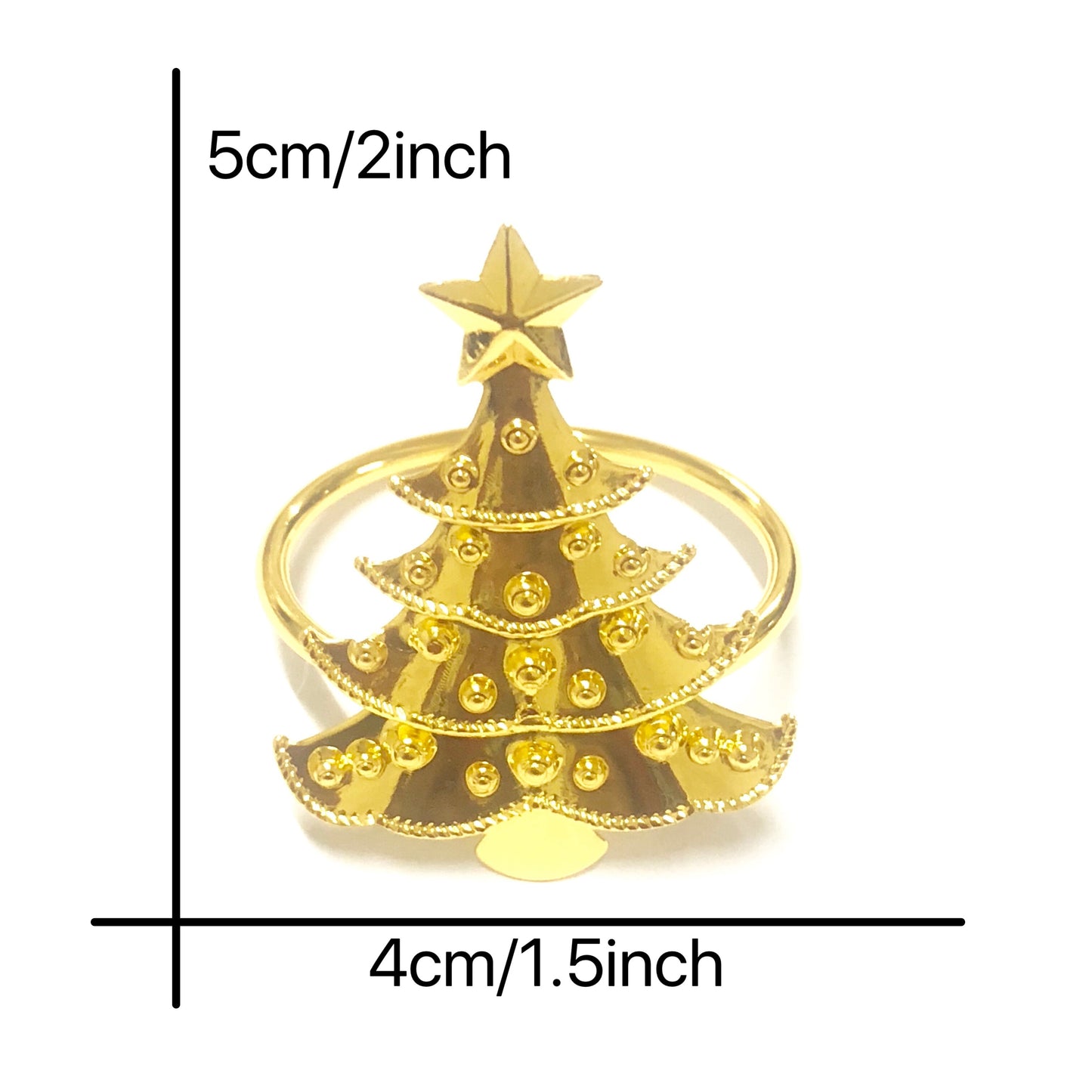 Deco Rond de Serviette Noel