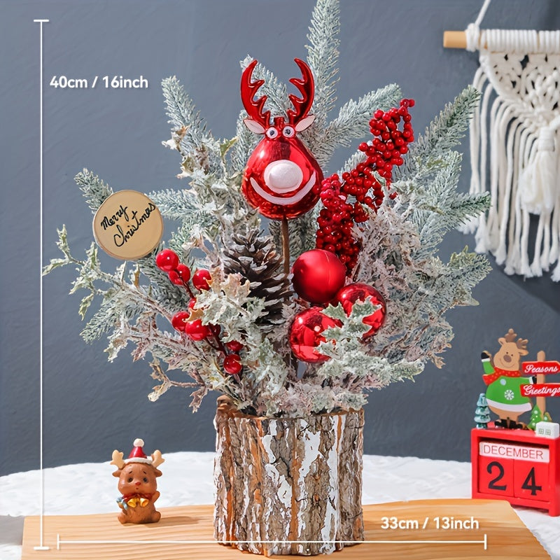 Deco Table Noel et Bois
