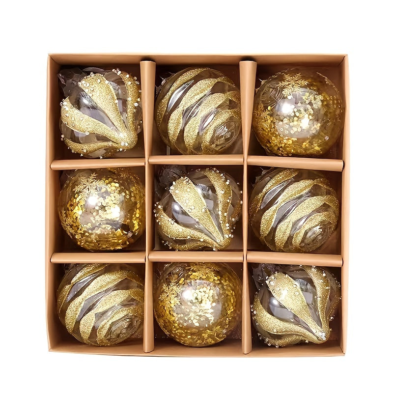 Boule de Noel en Verre (x9)
