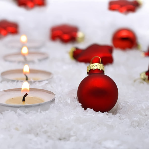 Belle Boule de Noël en Verre (lot de 24)