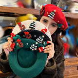 Beret Sapin de Noël 4 Couleurs