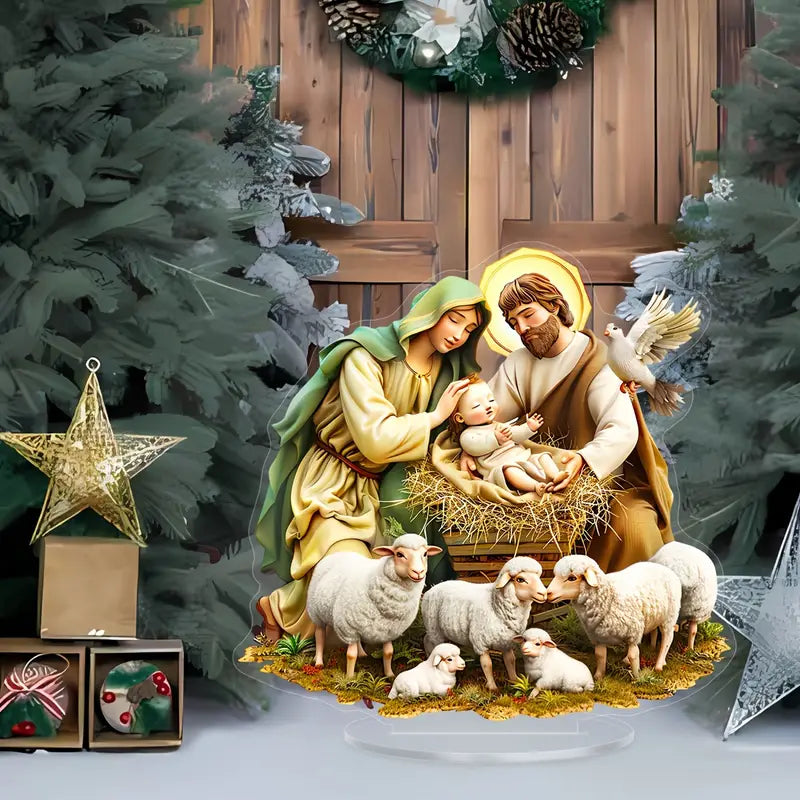 Modèle de Crèche de Noel