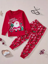 Pyjama Papa Noël Rouge Enfant