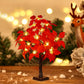 Arbre de Poinsettia LED