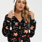 Combinaison Pyjama Femme Noel Motif Pingouins