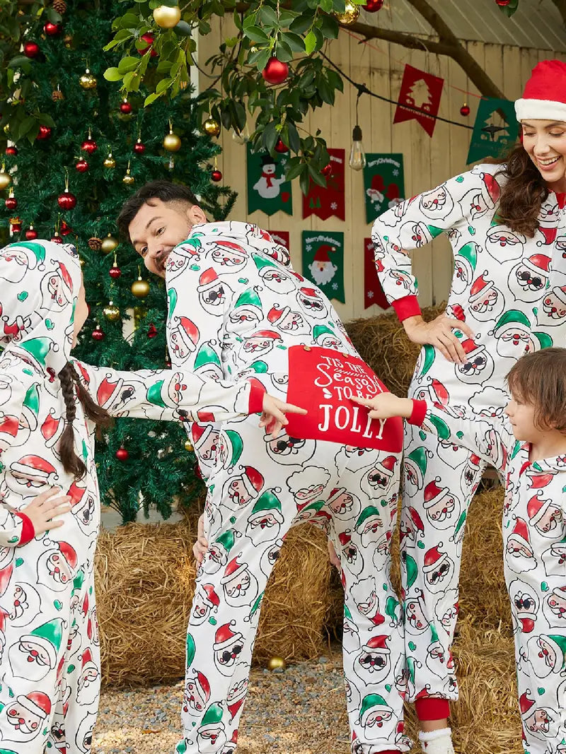 Pyjama Père Noël pour Toute la Famille