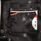 Pyjama Noël Noir Bonhomme de Neige Enfant