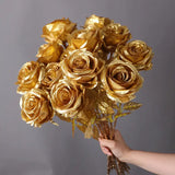 Rose de Noël Or