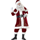 Déguisement 9 Pièces Père Noël XXL