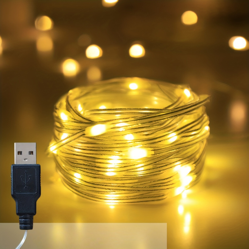 Guirlande Extérieur Noël Alimentée par USB