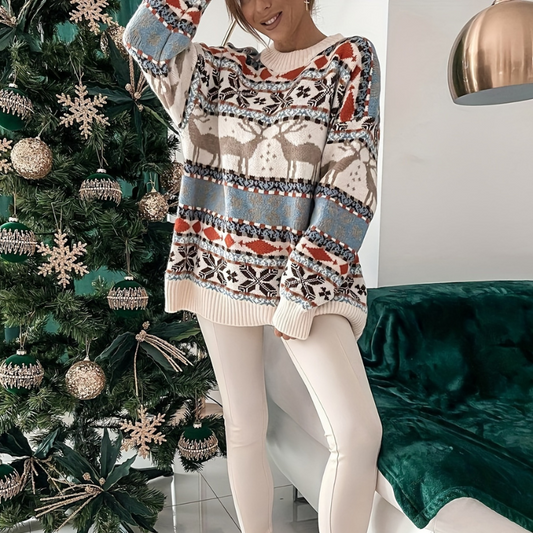 Sweat de Noel Femme Chic et Cosy