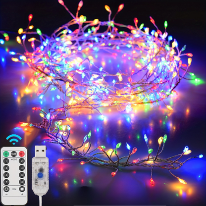 Guirlande Lumineuse Sapin de Noël LED Gouttes