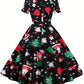 Robe de Noel Style Années 50