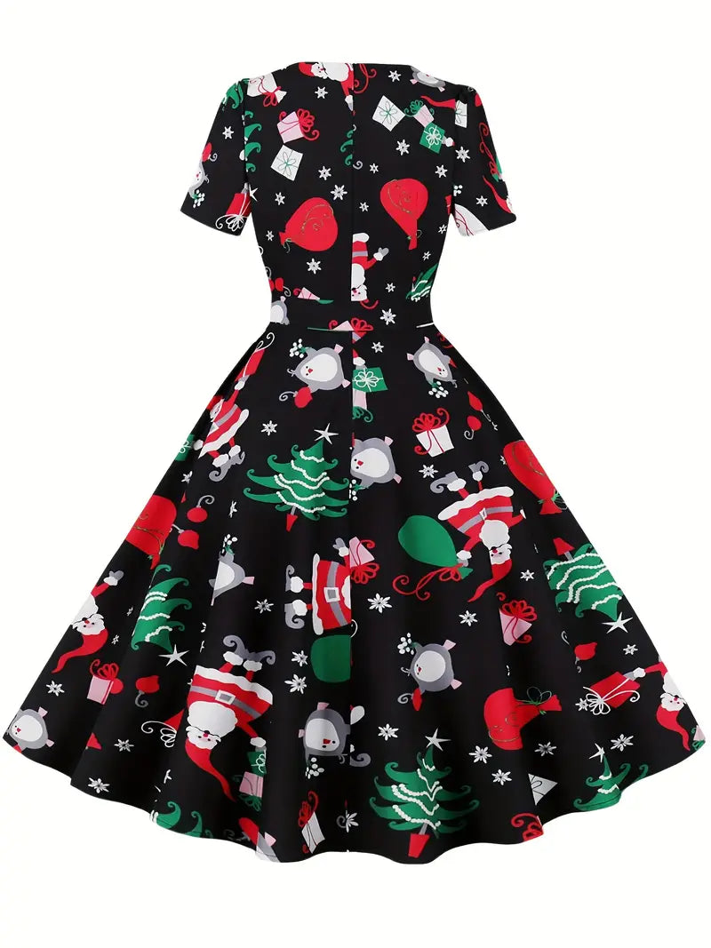 Robe de Noel Style Années 50