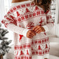 Pull Long Noel Femme Motifs Hiver