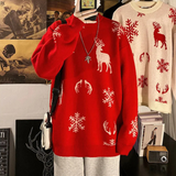 Pull de Noël Moche En Tricot