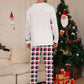 Pyjama Renne Blanc Carreaux Homme