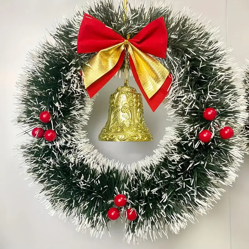 Couronne de Noel Classique Avec Bordure