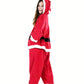 Robe Mere Noel Capuche Femme