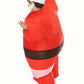 Costume Pere de Noel Gonflable