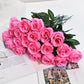 Rose de Noël 10 pièces style élégant et polyvalent