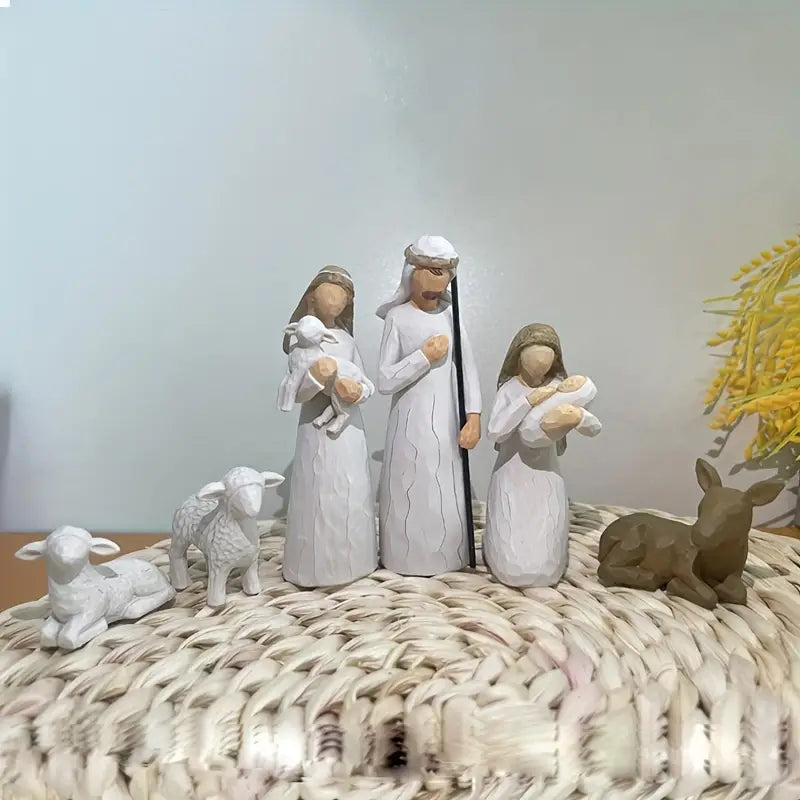 Crèche de Noel Santon