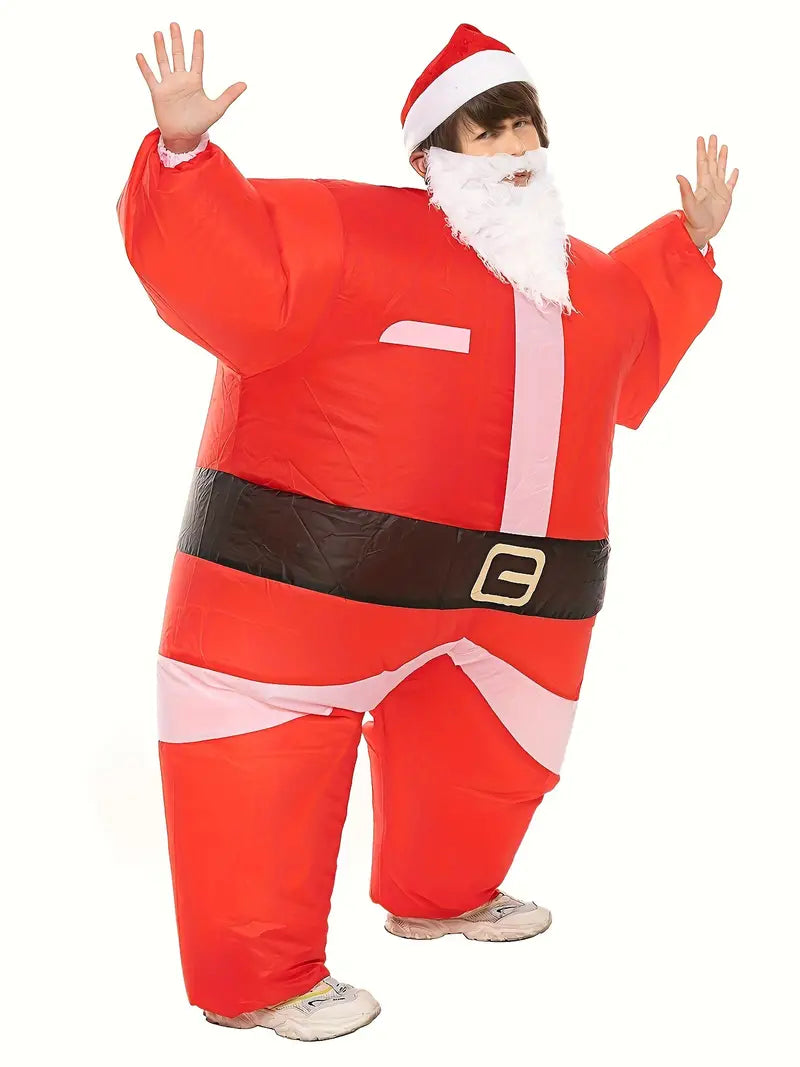 Costume Pere de Noel Gonflable