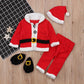 Déguisement Pere Noel 5 Pieces Enfant