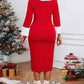 Robe Mere Noel Rouge