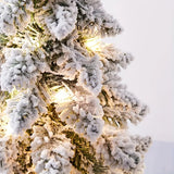Sapin de Noël Blanc Lumineux