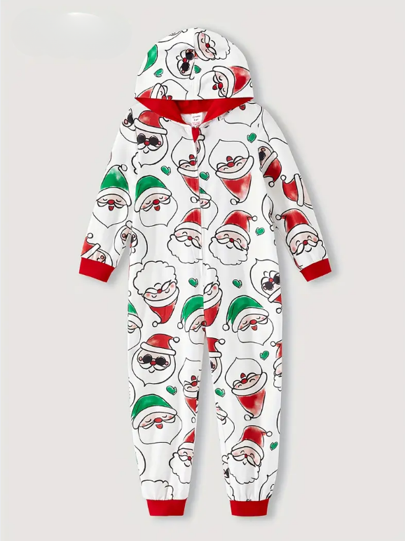 Pyjama Père Noël pour Toute la Famille